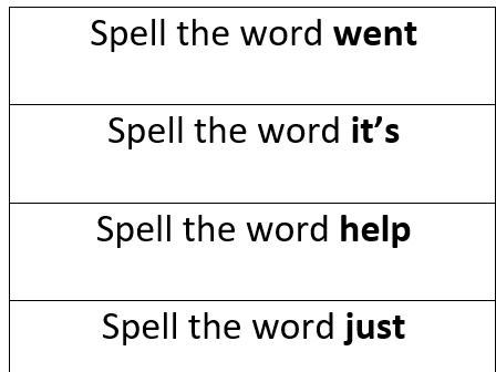 Kegan Strategy Quiz Quiz Trade, Phase 4 CCVC Words using Sets 1 to 7