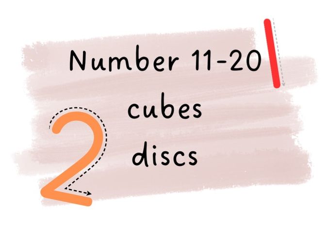 Number Cubes Discs 11-20