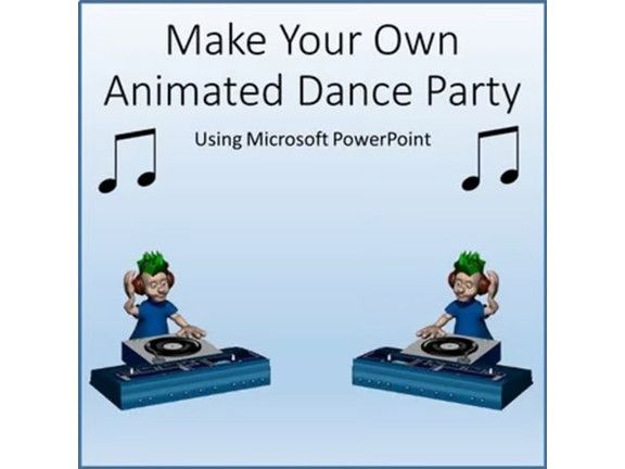 Make an Animated Dance Party for Teaching Microsoft PowerPoint Skills