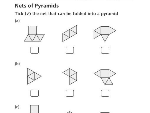 Nets of Pyramids | Teaching Resources