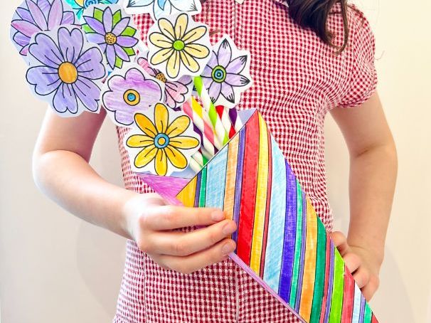 Striped Bunch of Flowers
