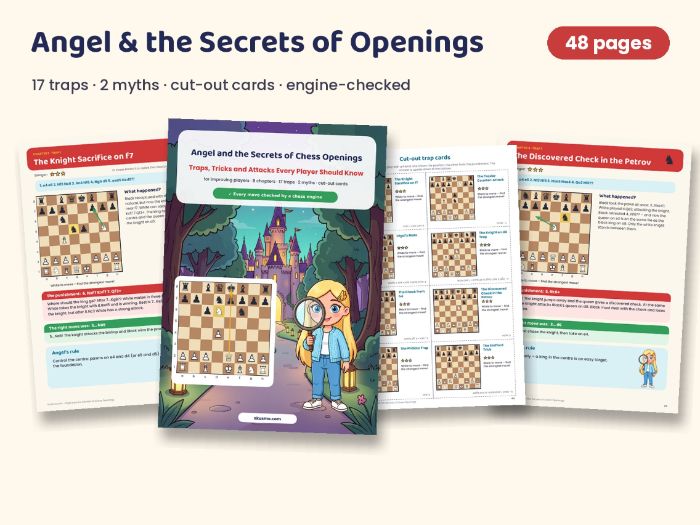 Chess Opening Traps for Kids - 17 Traps Book