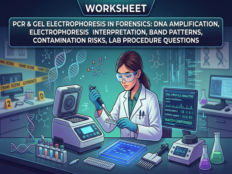 PCR & Gel Electrophoresis in Forensics