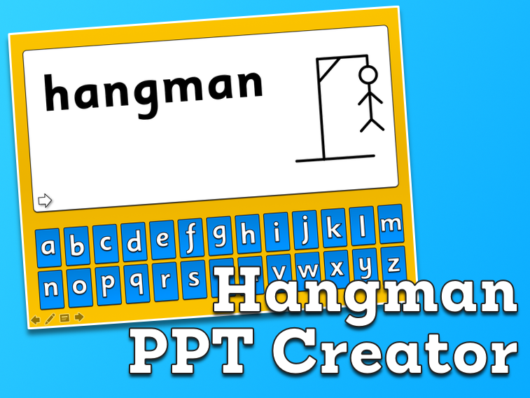 Hangman game template, Packs