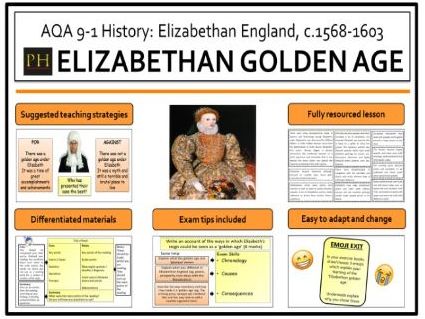 Elizabethan Golden Age | Teaching Resources