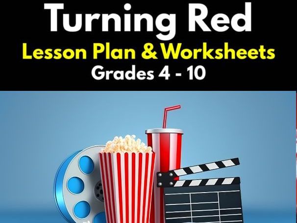 'Turning Red' Lesson Plan & Worksheets | Grades 4 - 10