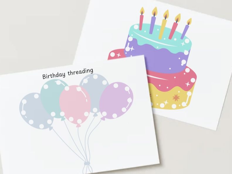 Birthday threading activity