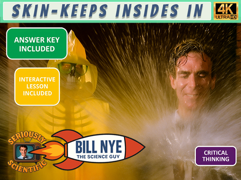 Bill Nye Skin Worksheet with Answer Key FREE | 4K Full Episode
