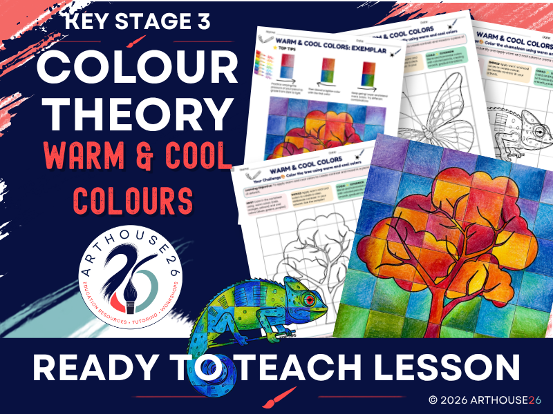 Warm and Cool Colours: KS3 Art Colour Theory Lesson