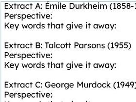Sociological debates - 1.13 AQA GCSE Sociology - Unit 1