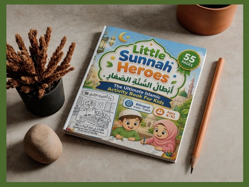Bilingual Islamic Activity Book for Kids