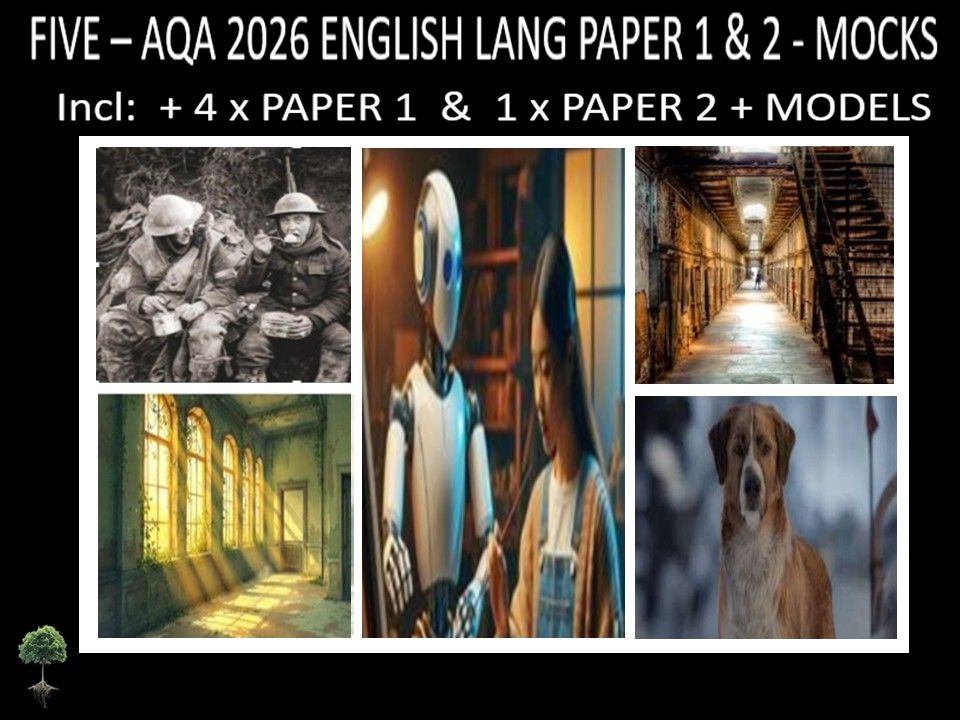 FIVE - AQA PAPER 1 & 2 | 2026 FULL MOCKS | MODELS