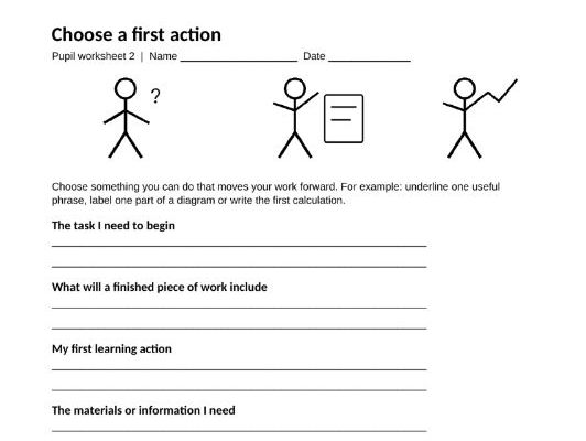Task Initiation KS3 KS4 | Getting Started Tutor Time Toolkit