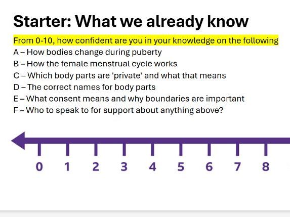 RSHE/PSHE Yr 9: Male & Female Bodies, Consent & Safeguarding (2025 Guidance‑Aligned)