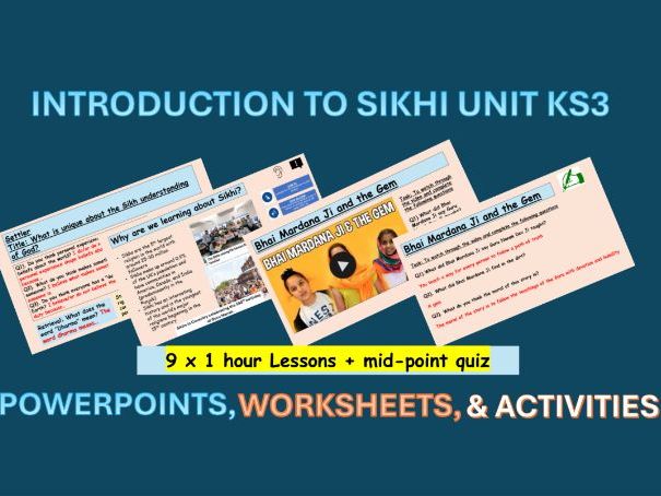 Sikhi Unit KS3