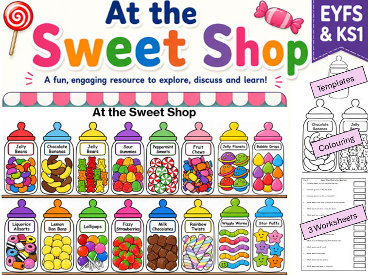 At the Sweet Shop EYFS and KS1