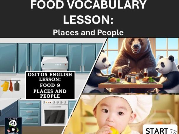 Beginner ESL: Food Unit 9 : Places & People