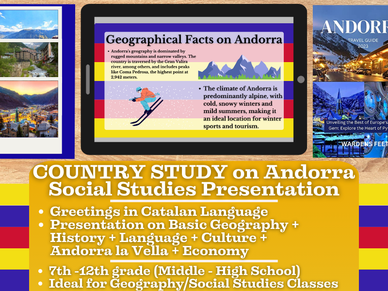 Country Study Presentation on Andorra - Europe - Pyrenees
