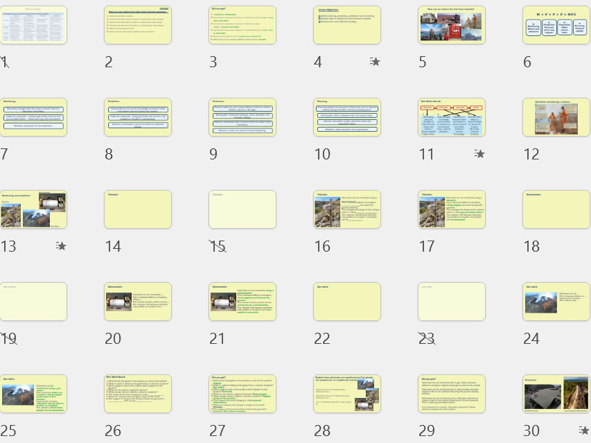 AQA GCSE Geography: Reducing the Risk from Volcanic Hazards — Monitoring, Prediction, Protection and