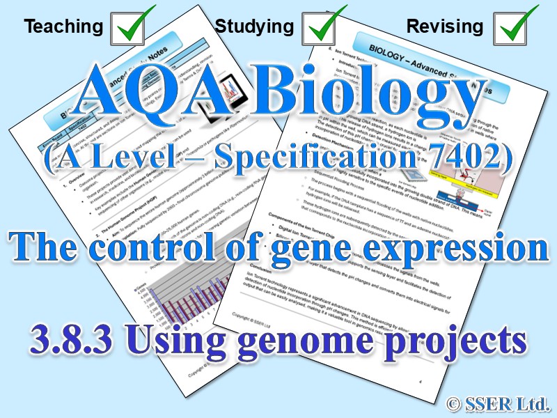 BIOA_AQA Topic Notes: 3.8.3 Using genome projects