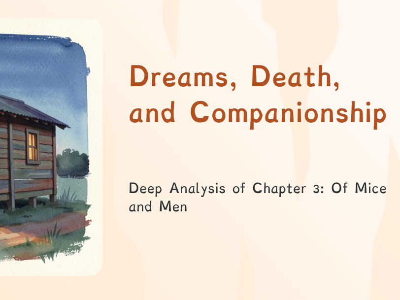 Of Mice and Men - Chapter 3
