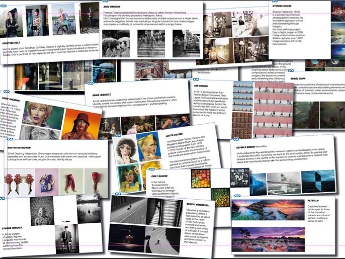 2026 GSCE component 2 Photography Themes - Ideas for artists