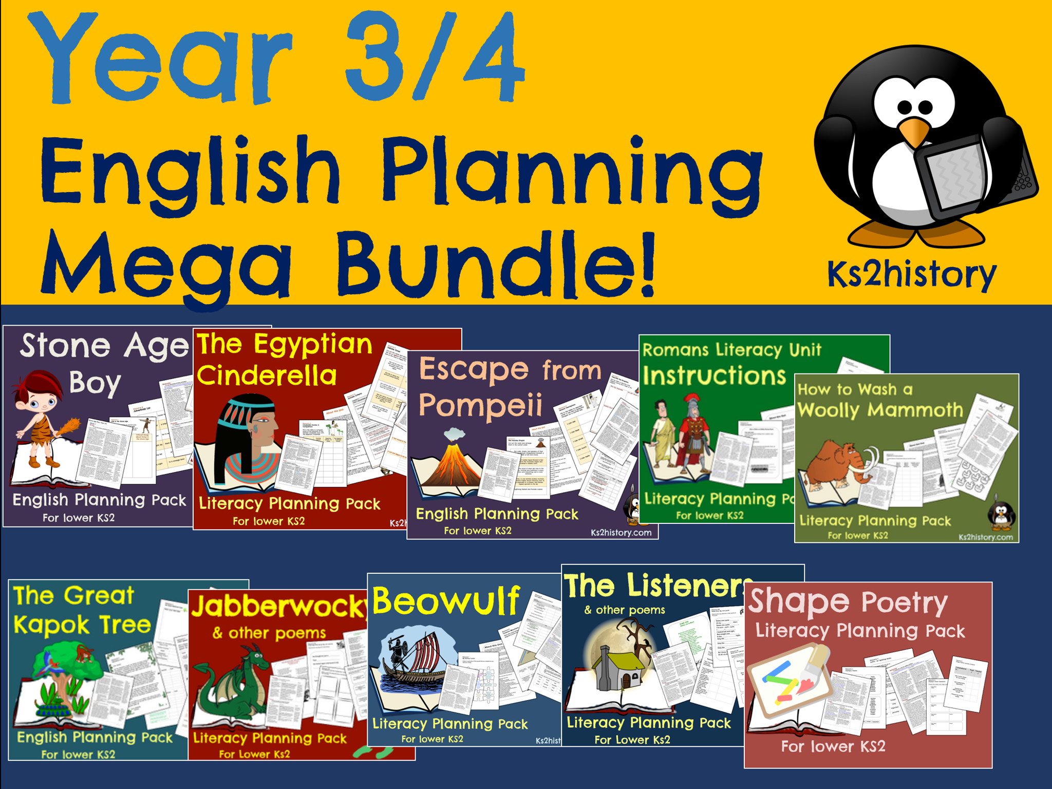 Year 3 Year 4 English Planning Bundle Teaching Resources Year 3 Year 4 English Planning Bundle Teaching Resources