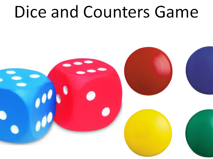 Dice and Counters Probability Game