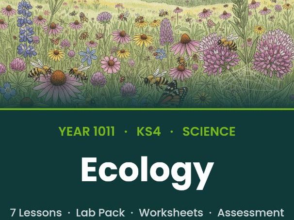 GCSE Biology: Ecology | Full Unit + Required Practical (AQA)