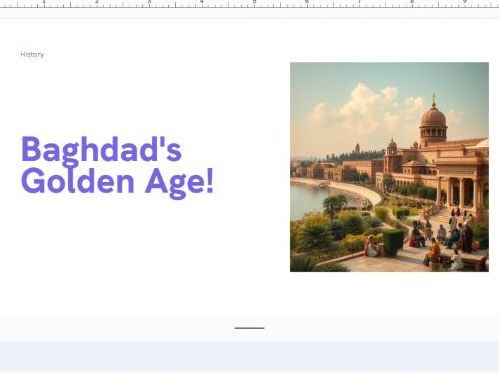 Baghdad's Golden Age! - Assembly/Lesson - Powerpoint