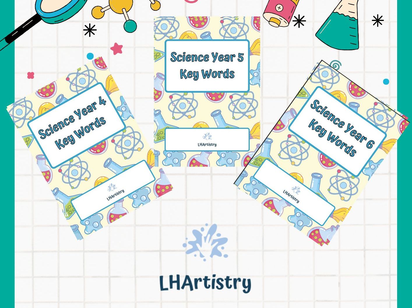 Primary Science Key Vocabulary Booklets – Year 4-6 (KS2)
