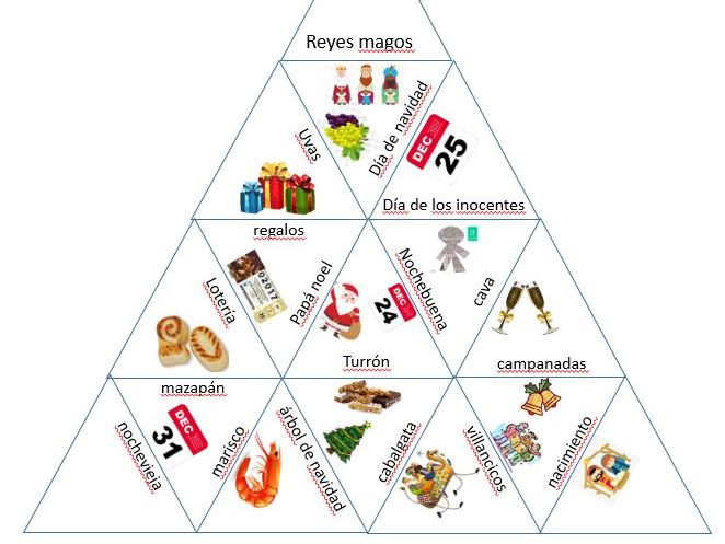 Tarsia de Navidad - Christmas tarsia