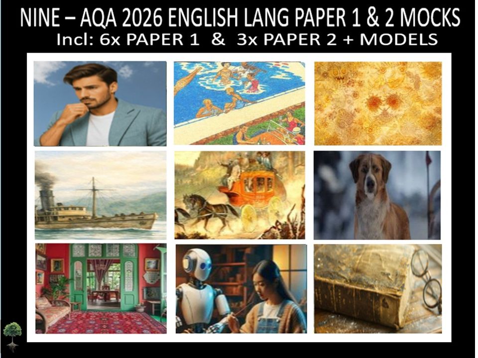 NINE - AQA PAPER 1 & 2 | 2026 FULL MOCKS | MODELS