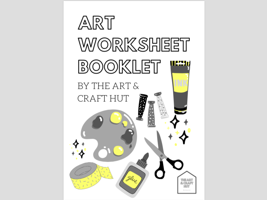 14 Art Primary Worksheets | Analysis, Portfolio Planning, Review, Art Movement, Mediums & Critiques