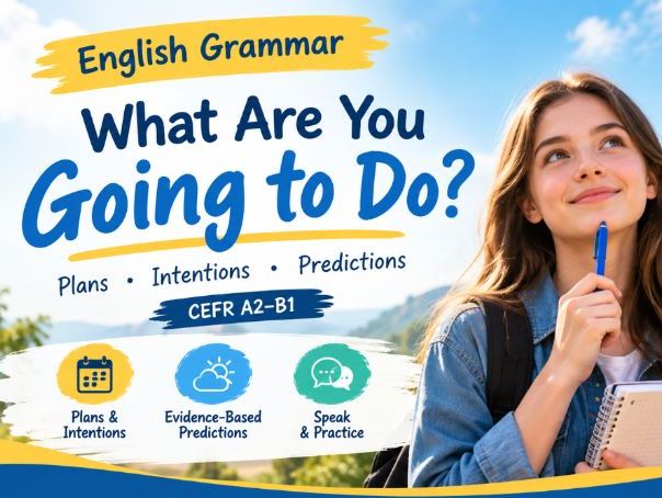 CEFR A2–B1 learners, Going to.