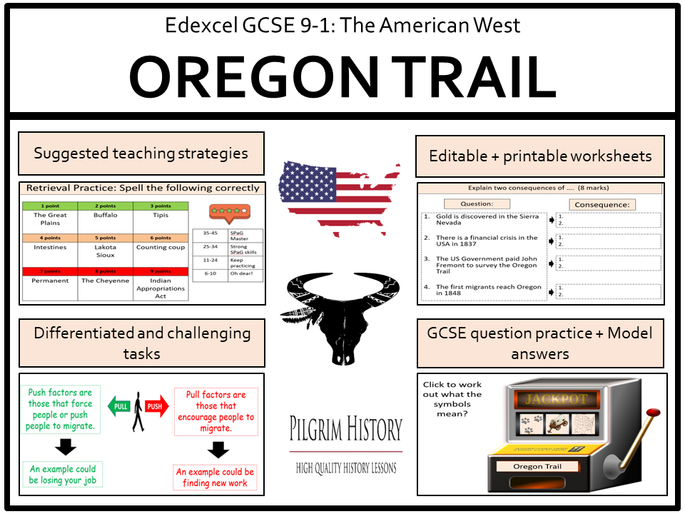 Edexcel GCSE American West: The Oregon Trail and Westward Migration