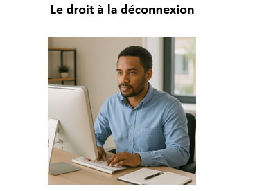 AQA A Level French stimulus card worksheet - Le droit à la déconnexion