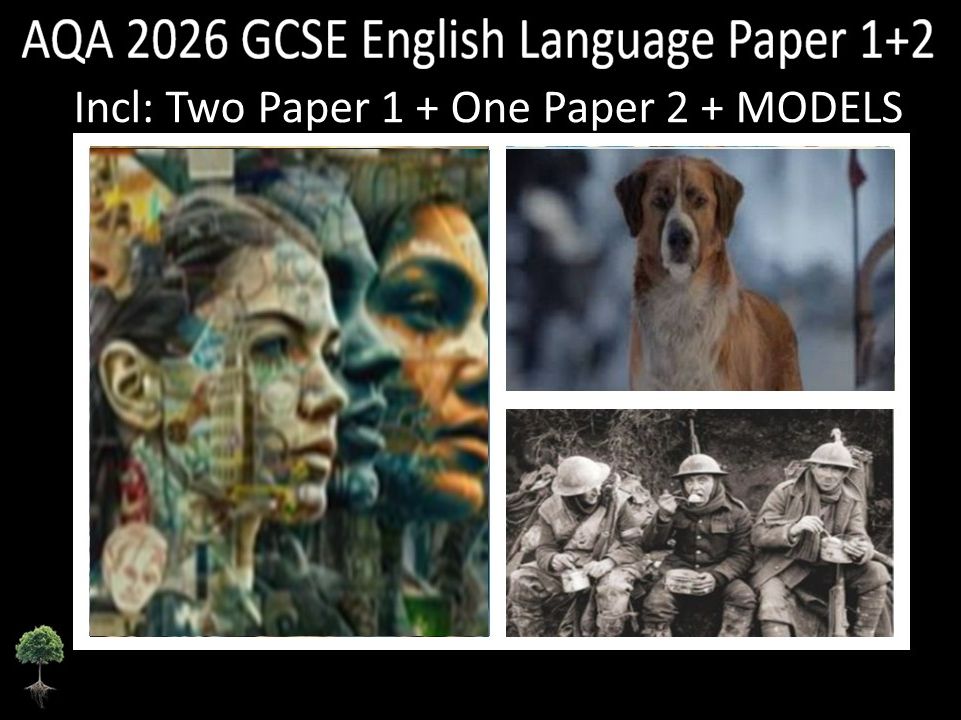 Three AQA 2026 GCSE English Language Paper 1 & 2 Mocks | Models