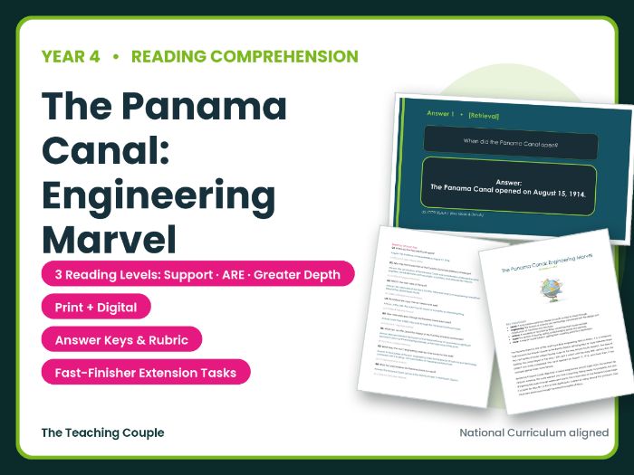 The Panama Canal: Engineering Marvel | Comprehension | Year 4