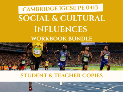 Cambridge IGCSE PE Social & Cultural Influences Student & Teacher Bundle 0413