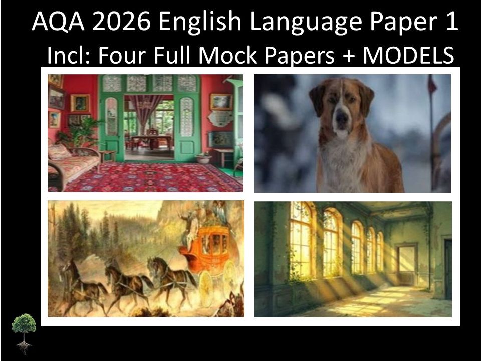 Four AQA 2026 English Language Paper 1 Mocks | Models