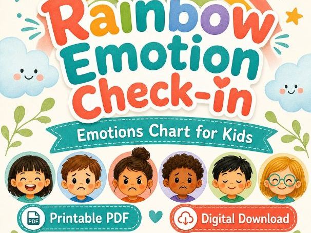 Rainbow Emotion Check-In