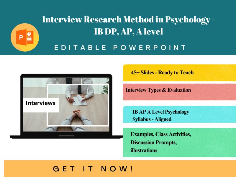 Interview Research Method – IBDP AP A Level Psychology