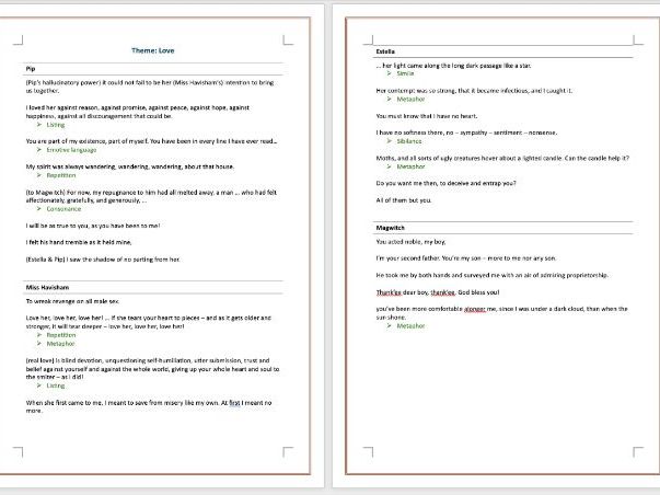 Great Expectations: Quotes (IGCSE English Literature)