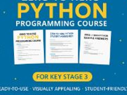 Python Programming - Key Stage 3 Guide