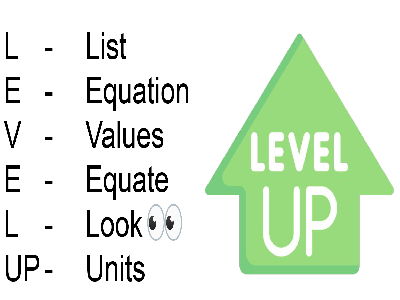 LEVEL-UP Physics: Calculation Method & Rearranging Equations
