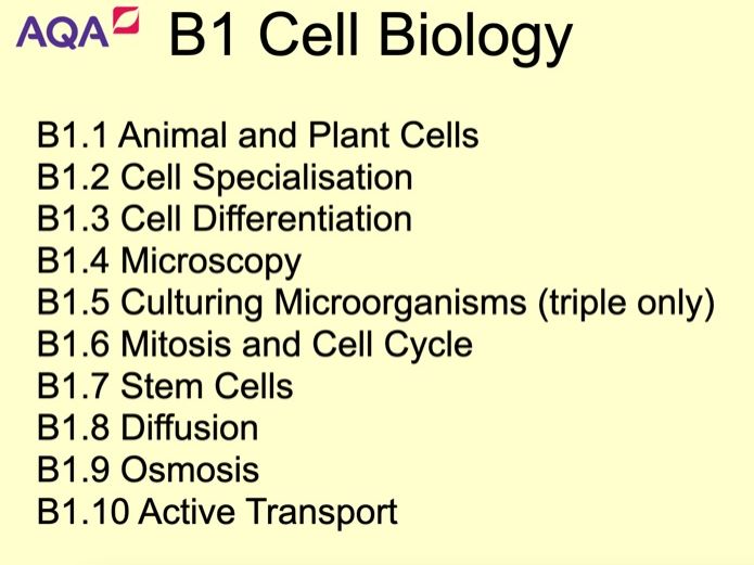 B1.3 Microscopes Required Practical Teaching Resources