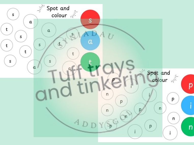 satpin look and find phonics english early years literacy physical