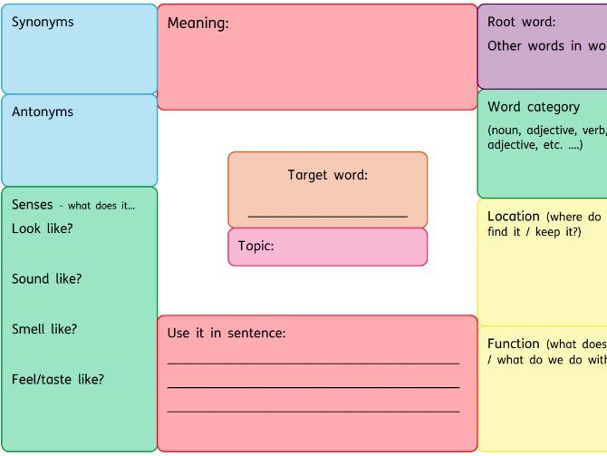 Word Web - Semantic Focus
