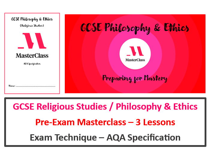 GCSE Exam Skills Masterclass - Exam Technique for AQA RS/P&E